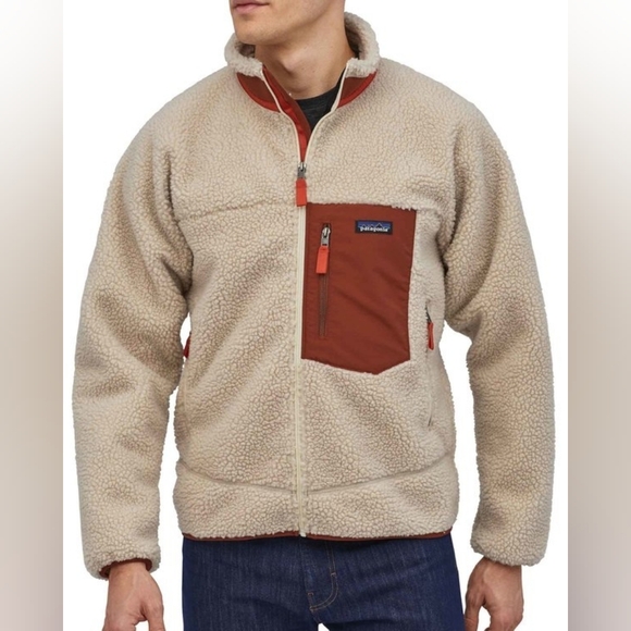 Patagonia Other - Patagonia Men's Cream and Brown Performance Jacket